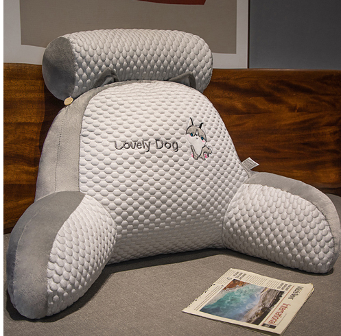 【凉感冰豆豆】多功能護腰靠枕