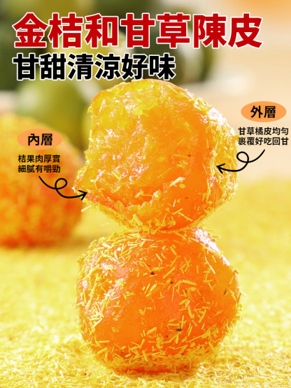 【咽喉伴侶】枇杷雪梨甘草金桔