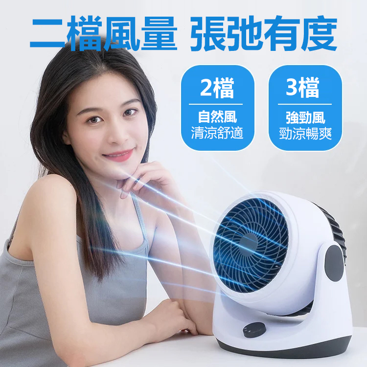 【即開即冷 3秒快速降溫】2023新款空氣循環冷風扇