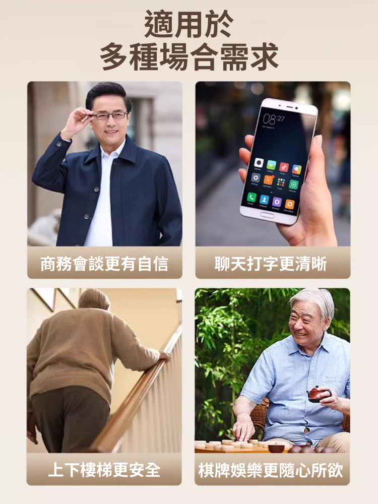 無框高清防藍光眼鏡