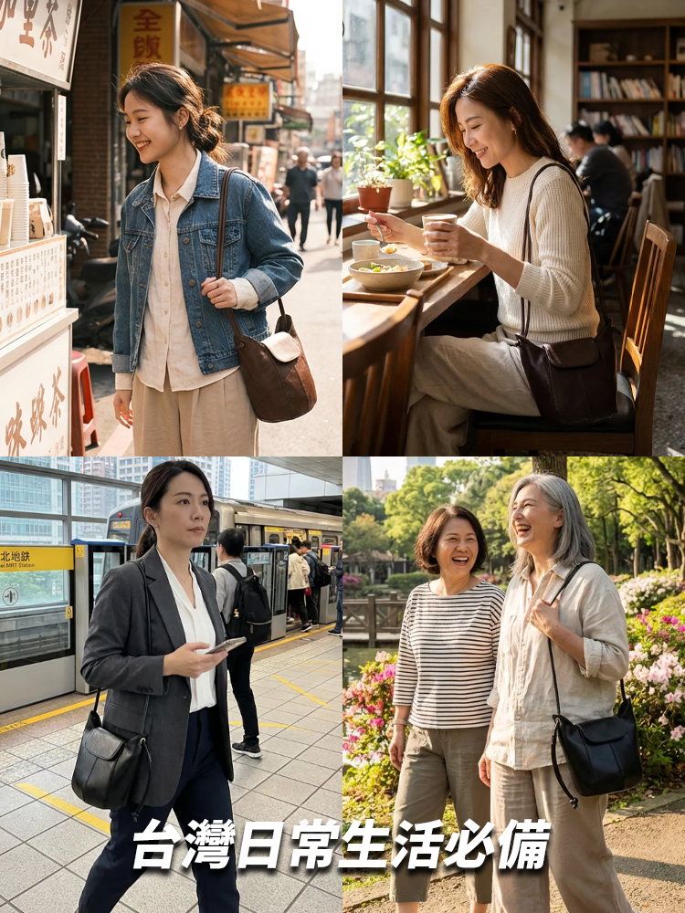 復古簡約百搭女士水桶包