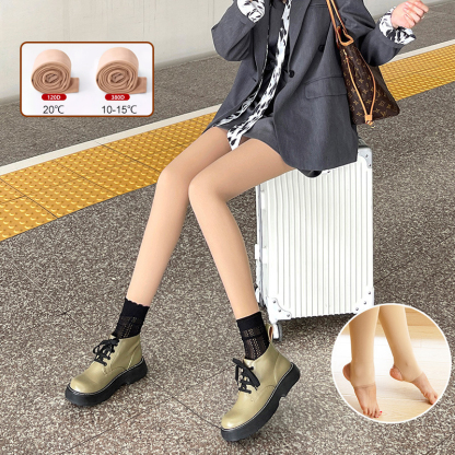 裸感透膚隱形加絨光腿神器