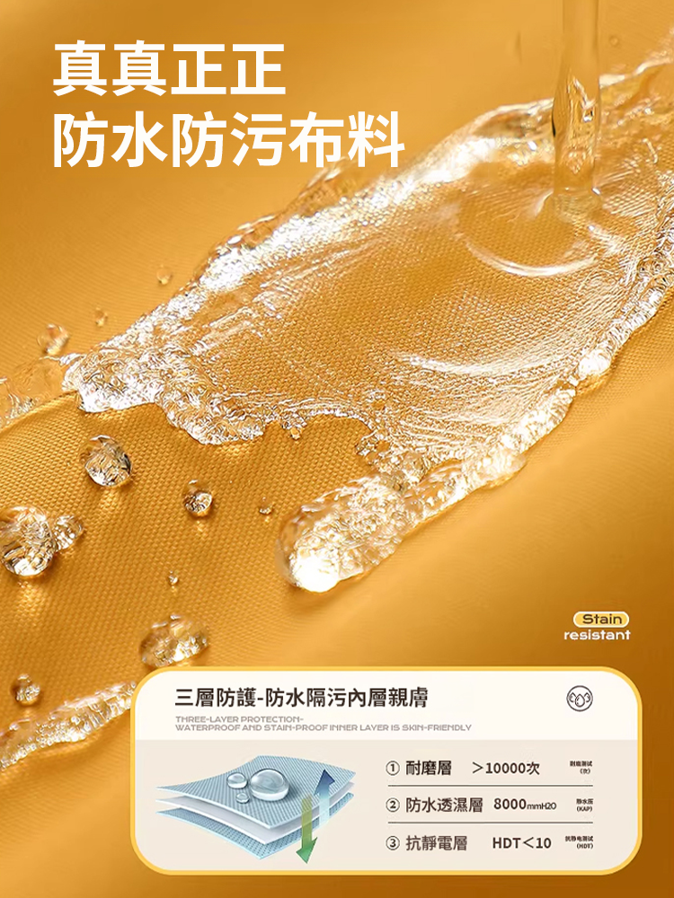 【科技六防】防水防油長袖罩衣