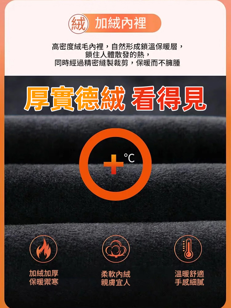 全新中式領高檔加絨加厚衛衣