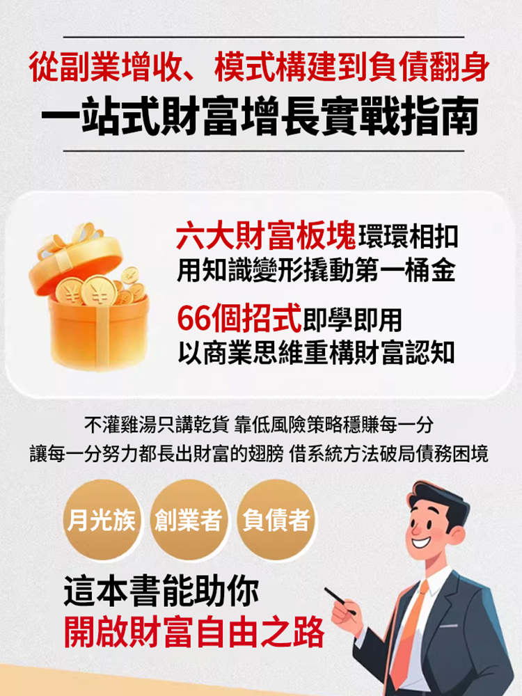 【實現財富自由】經商有道 慢慢變富有大招