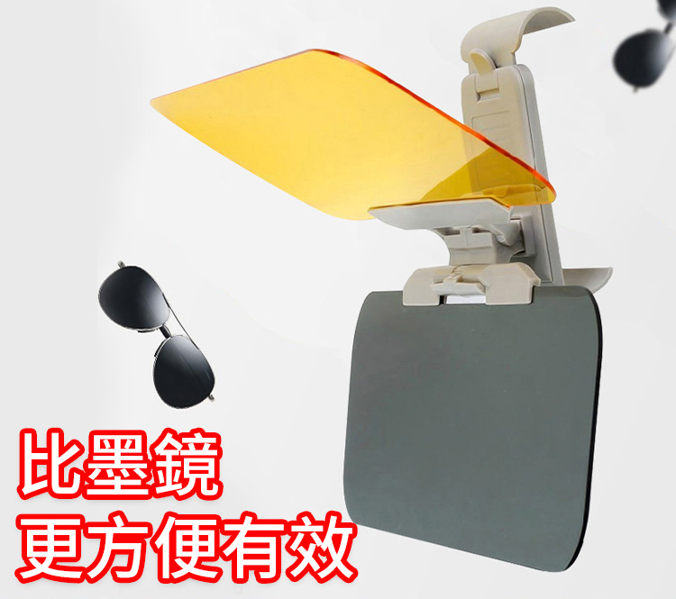 汽車日夜兩用防眩鏡遮陽鏡