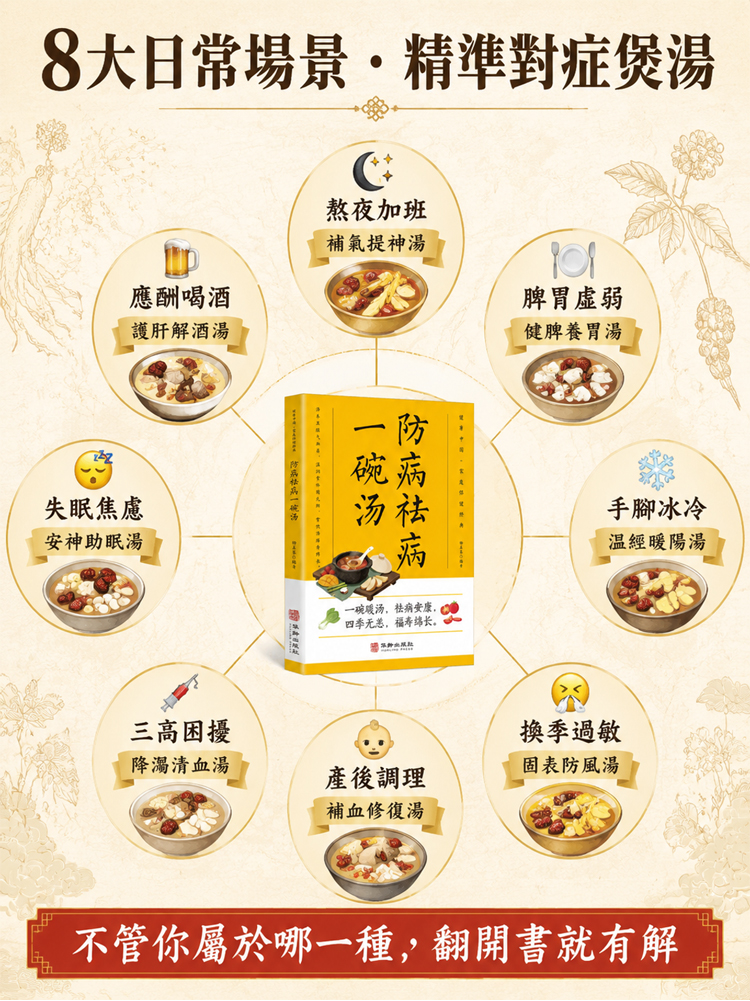SL-《防病祛病一碗湯》中醫養生食譜