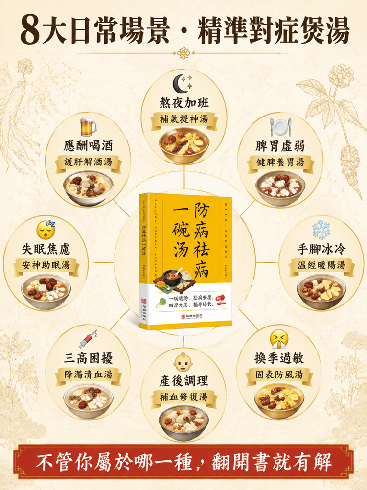 SL-《防病祛病一碗湯》中醫養生食譜