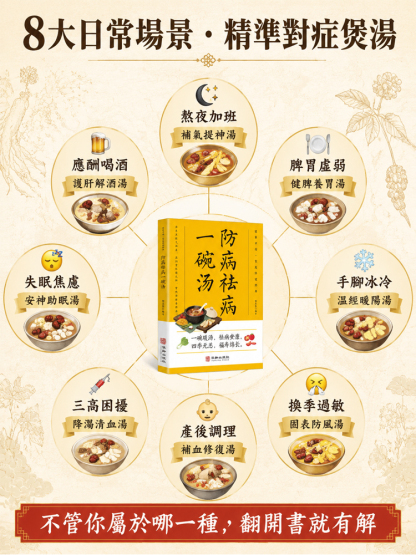 SL-《防病祛病一碗湯》中醫養生食譜