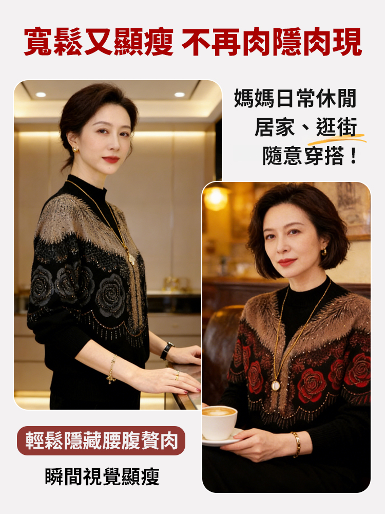 氣質百搭一身絨打底衫