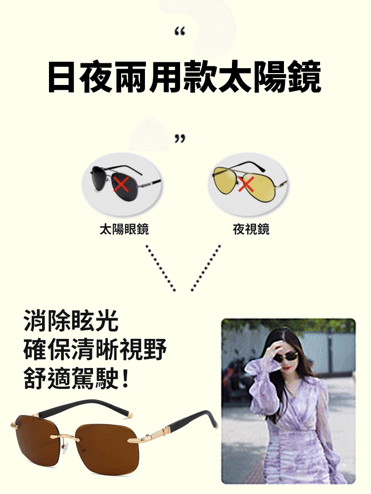 飛行員高清偏光太陽眼鏡