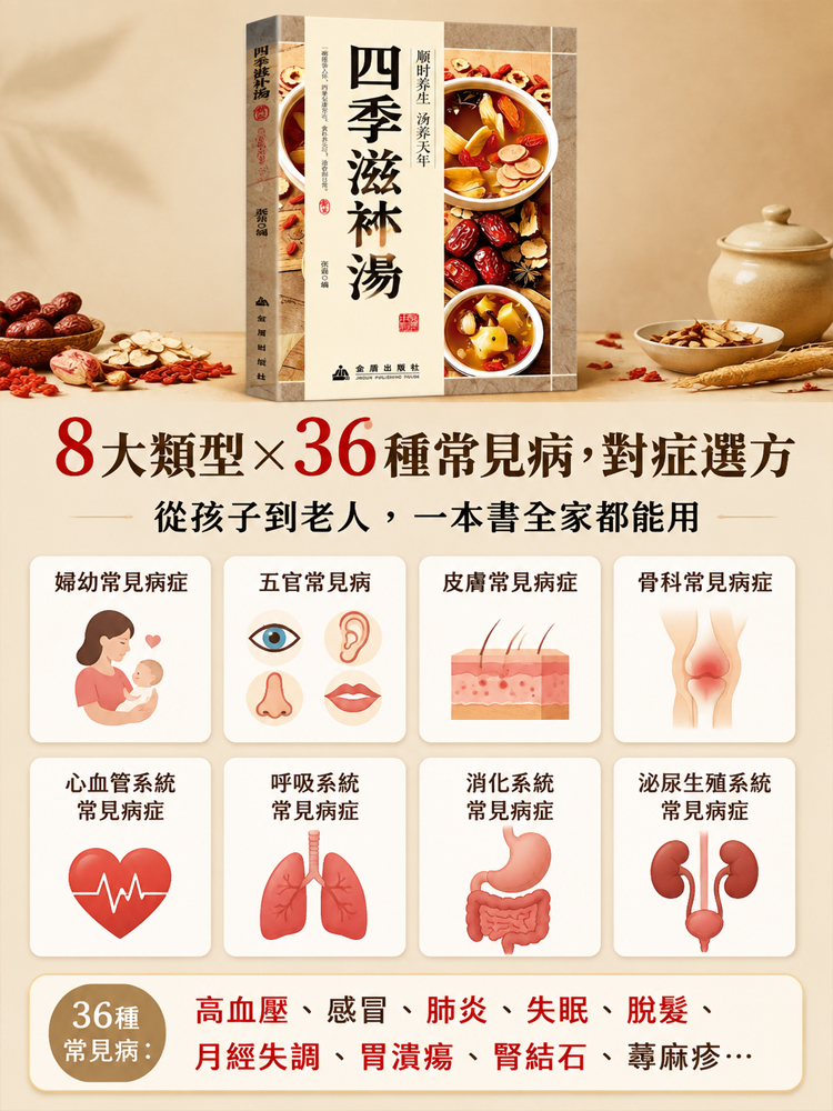 四季滋補湯書籍