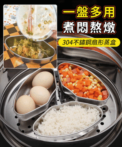 不鏽鋼蒸盒組合