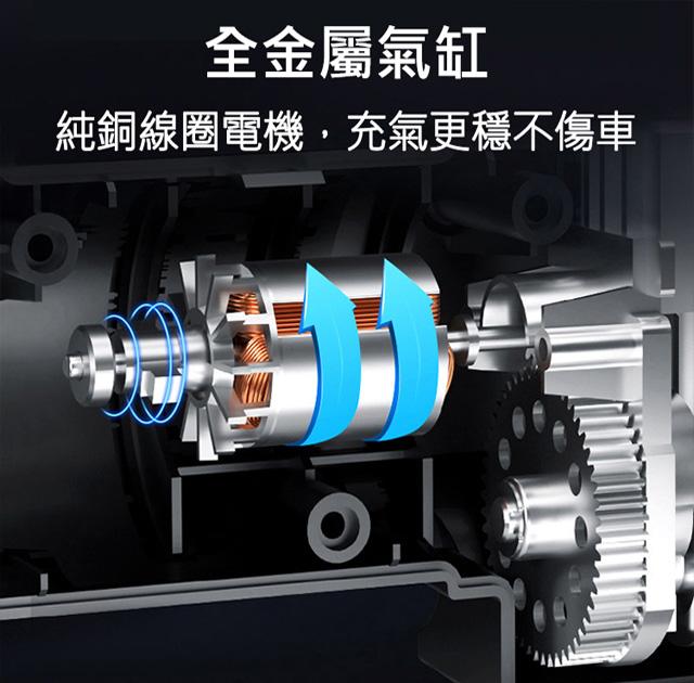 可擕式車載充氣泵