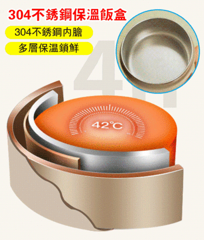 304不銹鋼保溫飯盒