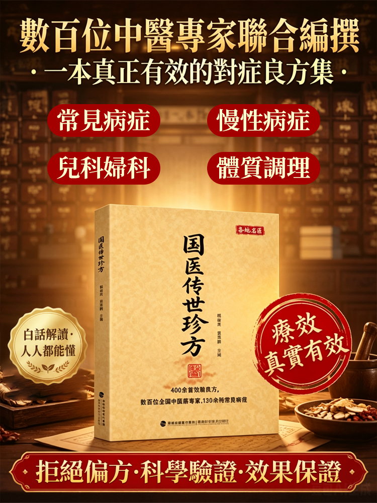國醫傳世珍方書籍