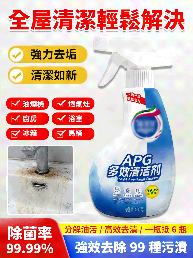 多效強力清潔劑
