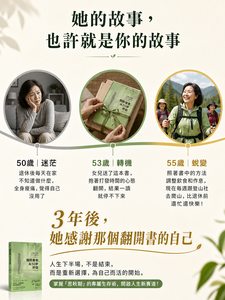 預防衰老，從50歲開始書籍