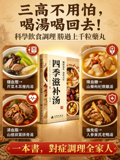 四季滋補湯書籍