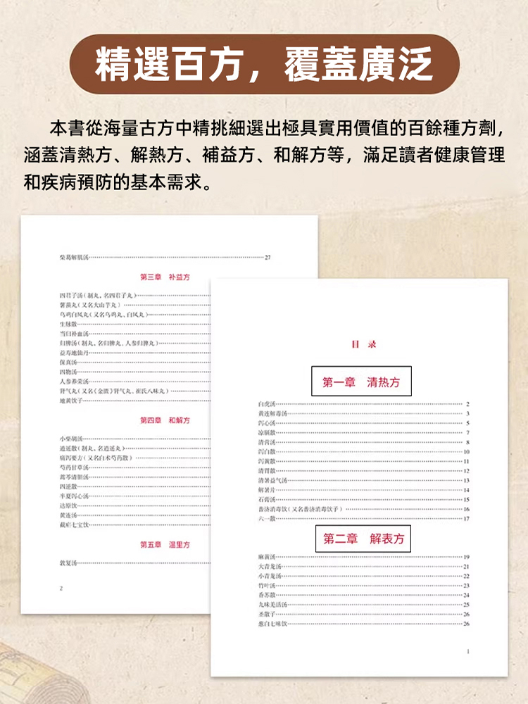 【救命方寶典】中醫實用經典100方