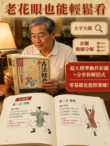 【老祖宗的保命神功】每天10分鐘，通氣血強五臟！