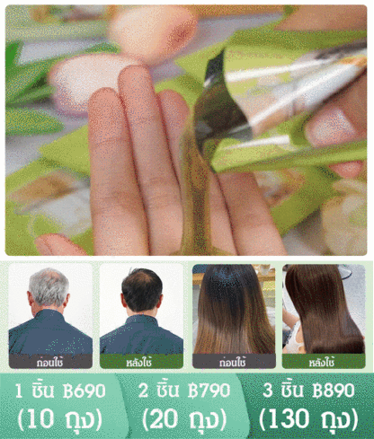 ยาย้อมผมสูตรสารสกัดจากพืช