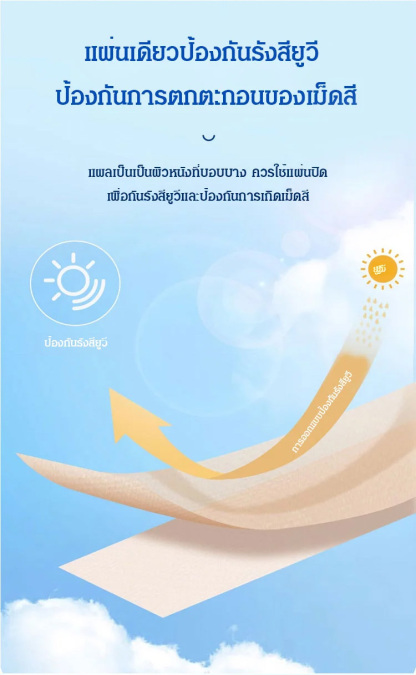 แผ่นซิลิโคนเจลทางการแพทย์สำหรับรอยแผลเป็น