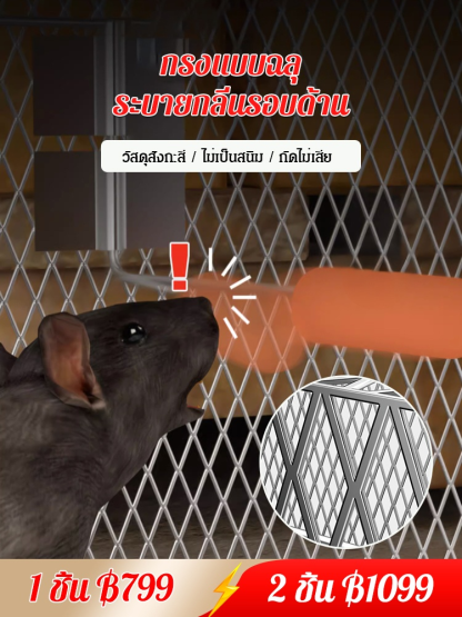 【1 คืนจับ 1 รัง】กับดักหนูแบบกรง