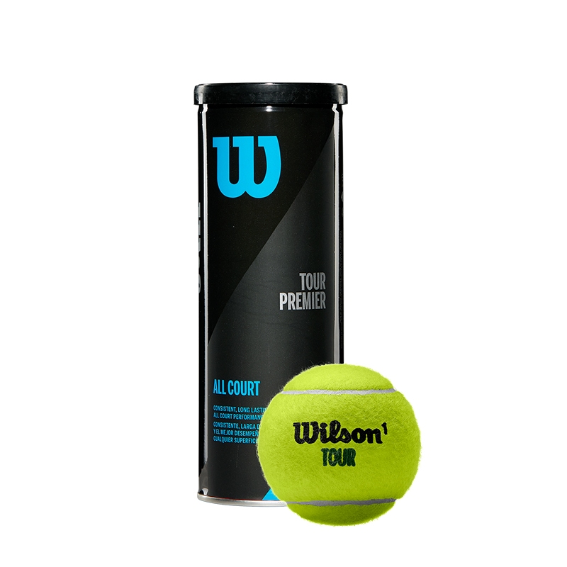 Wilson Tour Premier All Court Tennis Balls 3 Ball-Can (4 Pack)