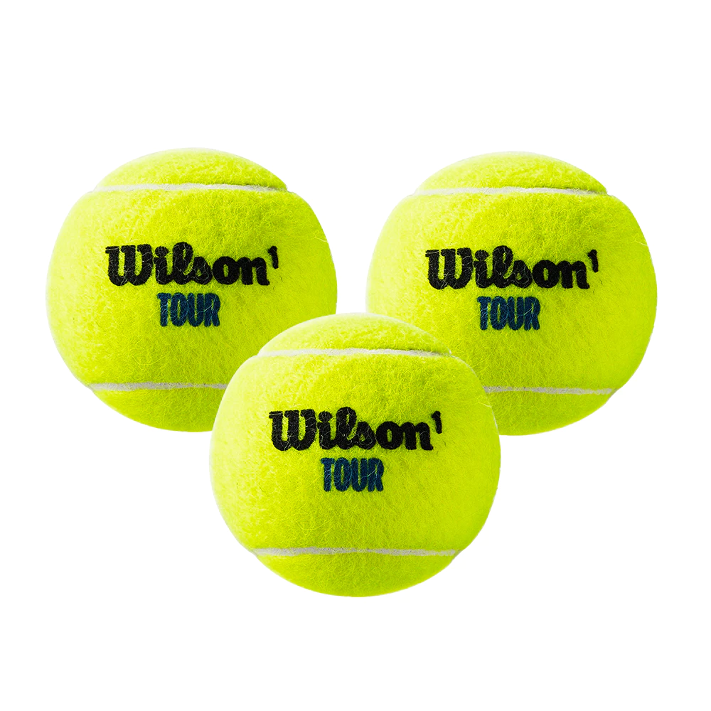 Wilson Tour Premier All Court Tennis Balls 3 Ball-Can (4 Pack)
