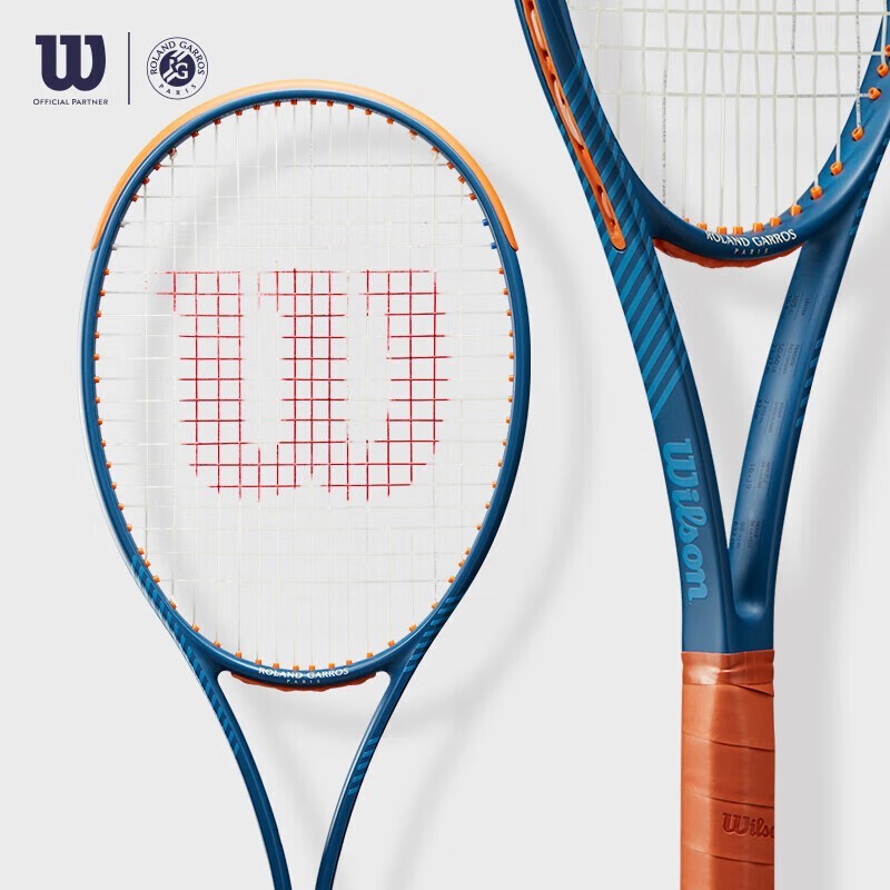 Wilson Blade 98 16X19 V9 Roland Garros Performance Tennis Racket (Unstrung)