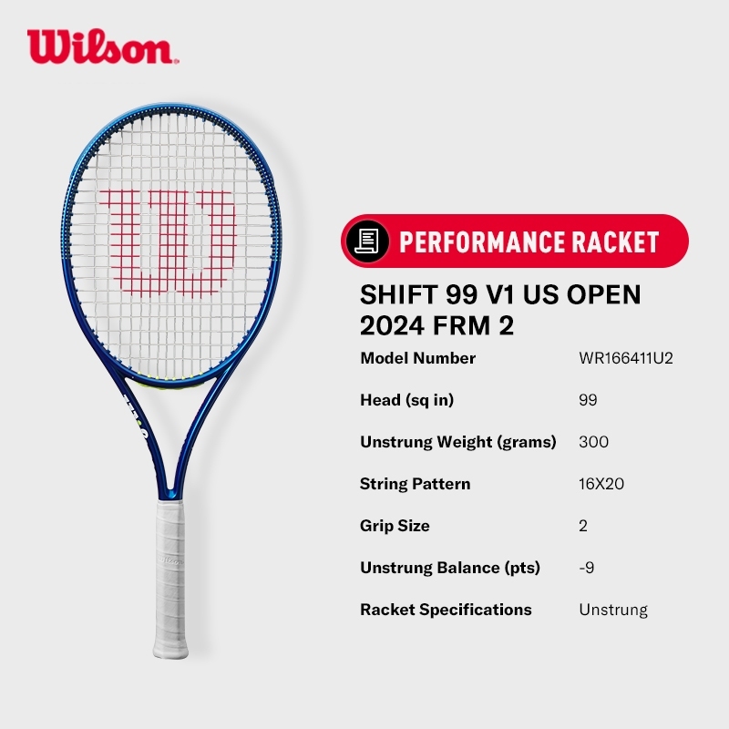 Wilson Shift 99 V1 US Open 2024 Performance Tennis Racket