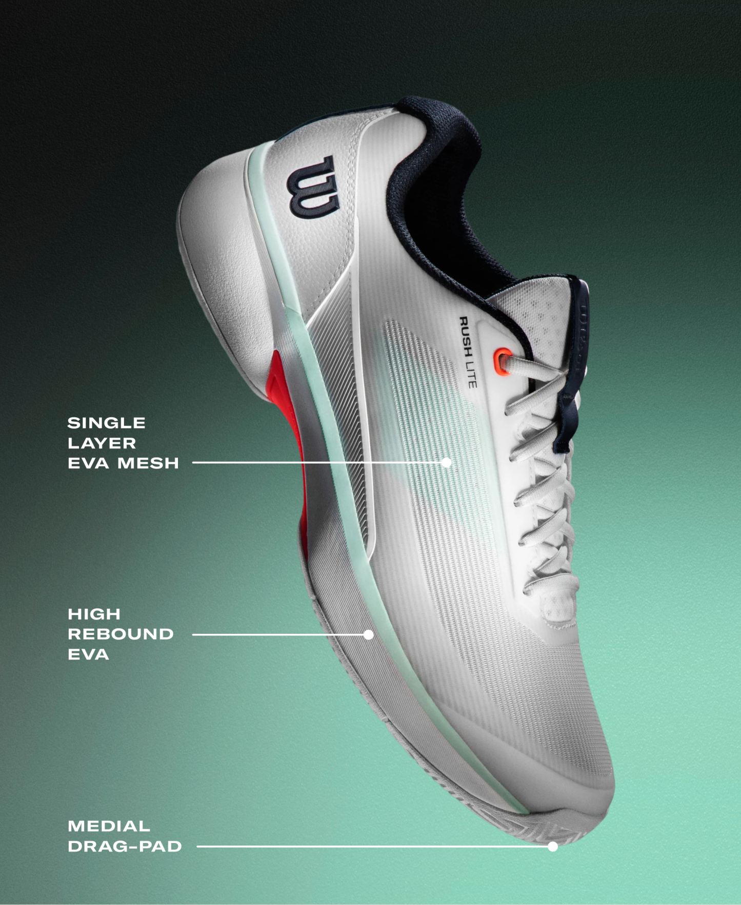 Wilson Rush Lite 5 Men's Tennis Shoe