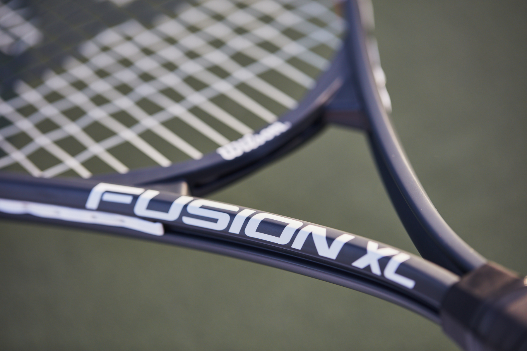 FUSION XL (16x19) Beginner Tennis Recreational Racket Strung