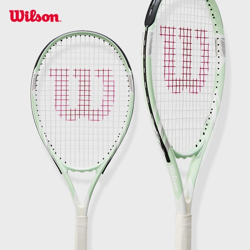 【Best Choice For Beginners】 WILSON Intrigue Tennis Racket (Strung) Sports Training WR061610U2