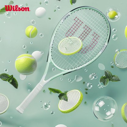 【Best Choice For Beginners】 WILSON Intrigue Tennis Racket (Strung) Sports Training WR061610U2