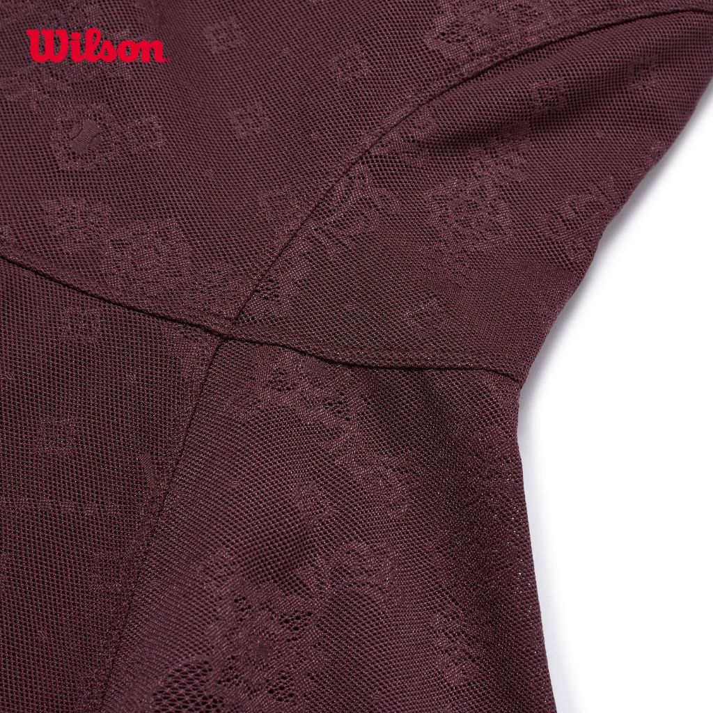 Wilson Women Riviera Tennis Dress Lace 4-Way Stretch Removable Cups Open Back WE00073R024001