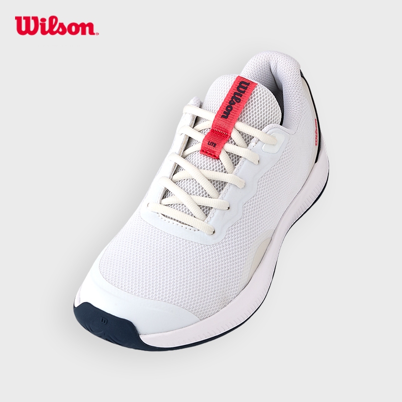 WILSON Intrigue Lite Unisex Tennis Shoe (White/Navy Blaze/Dubarry) - WRS335800