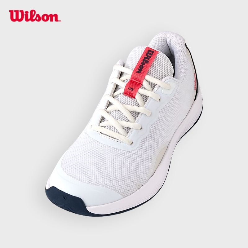 WILSON Intrigue Lite Unisex Tennis Shoe (White/Navy Blaze/Dubarry) - WRS335800