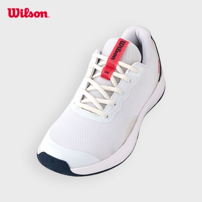 WILSON Intrigue Lite Unisex Tennis Shoe (White/Navy Blaze/Dubarry) - WRS335800