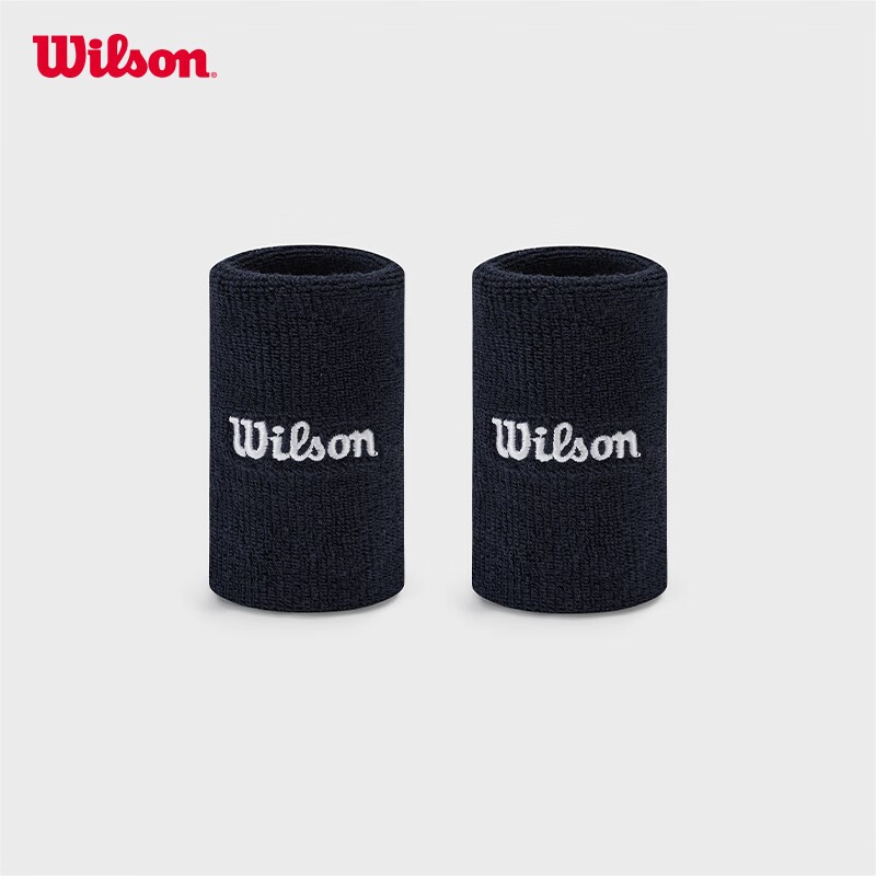 Wilson Wide Terry Wristbands