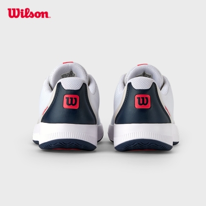 WILSON Intrigue Lite Unisex Tennis Shoe (White/Navy Blaze/Dubarry) - WRS335800