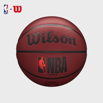 Wilson NBA Forge Basketball Crimson Sz7