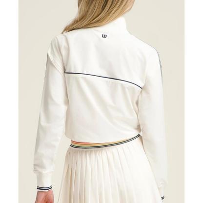 Wilson Women Davenport Woven Popover Tennis Top 