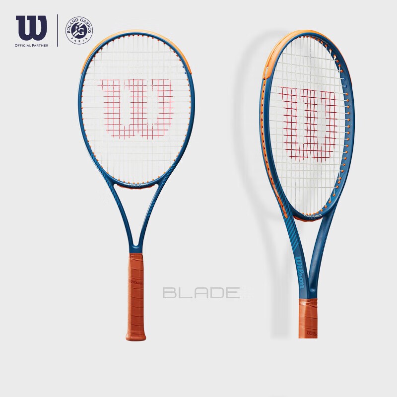 Wilson Blade 98 16X19 V9 Roland Garros Performance Tennis Racket (Unstrung)