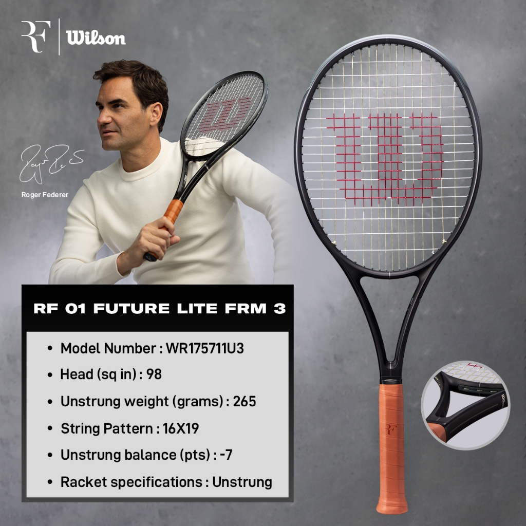 Wilson RF 01 Future Lite Performance Tennis Rackets (Unstrung)