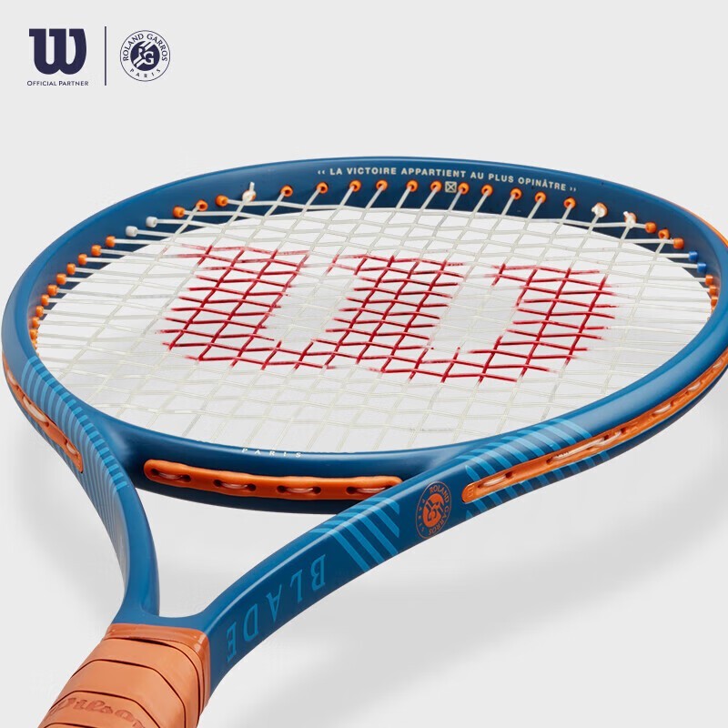 Wilson Blade 98 16X19 V9 Roland Garros Performance Tennis Racket (Unstrung)
