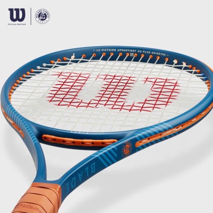 Wilson Blade 98 16X19 V9 Roland Garros Performance Tennis Racket (Unstrung)