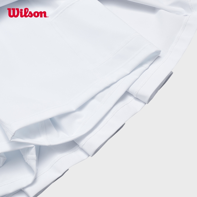 Wilson Women High-Waist Tennis Pleated Mini Skirt with Inner Shorts Side Pocket WW00387411WTA