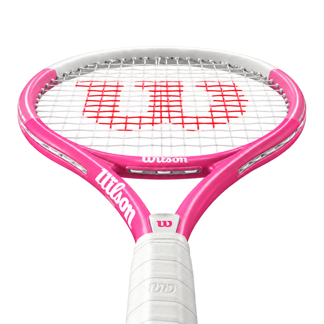 Wilson Burn Pink 113 Tennis Racket (Pre-Strung)